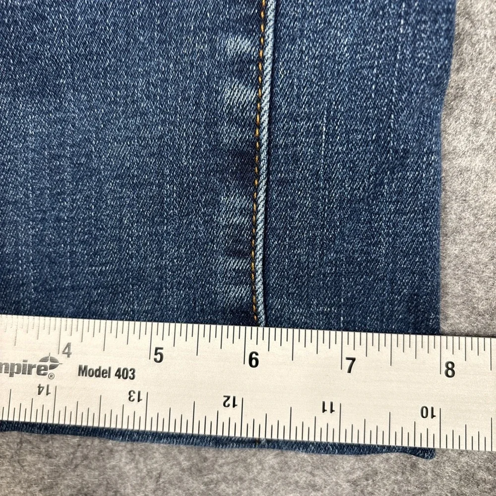 Talbots Barely Boot Jean‎ Womens 30 Blue Medium Wash Stretch Denim Mid Rise